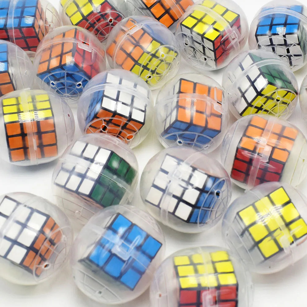 Mini Cubo Mágico Egg Ball 12Pcs